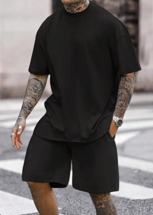 T-Shirt & Short ~ Solid Color