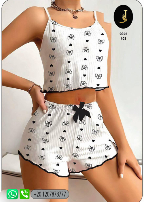 Black Hearts Pajama ~ Code 402